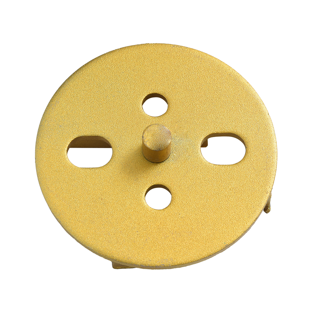 #120 Obyčajných päť dier a štyri zuby (so stĺpom) hlava rezačky podlahových diamantov