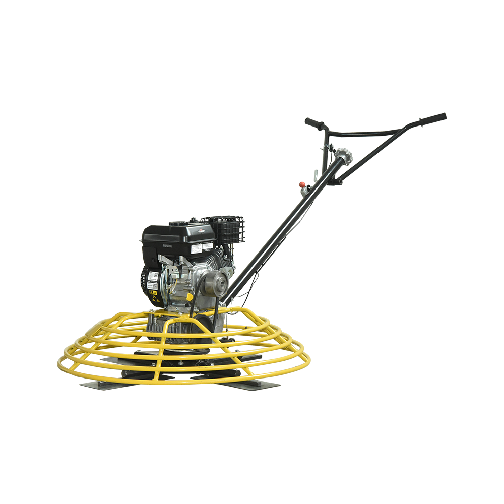 Leštiaci stroj so štyrmi čepeľami